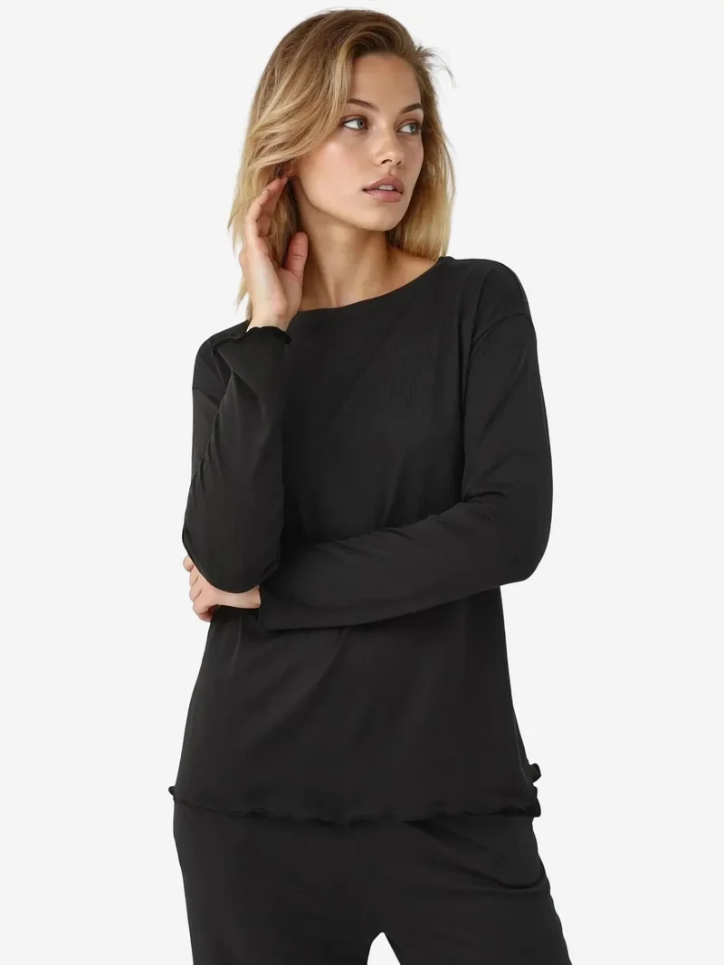 HICCUP Cozy Relaxed Fit Long Sleeve Pijama Set