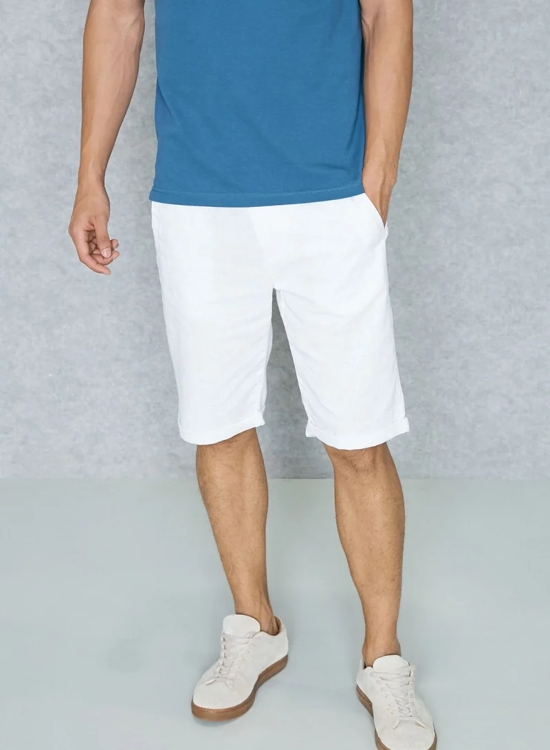 LINDBERGH Baggy Linen Shorts