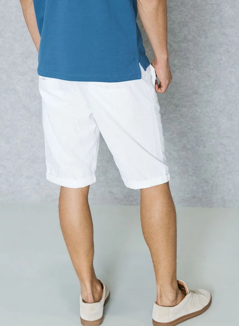 LINDBERGH Baggy Linen Shorts