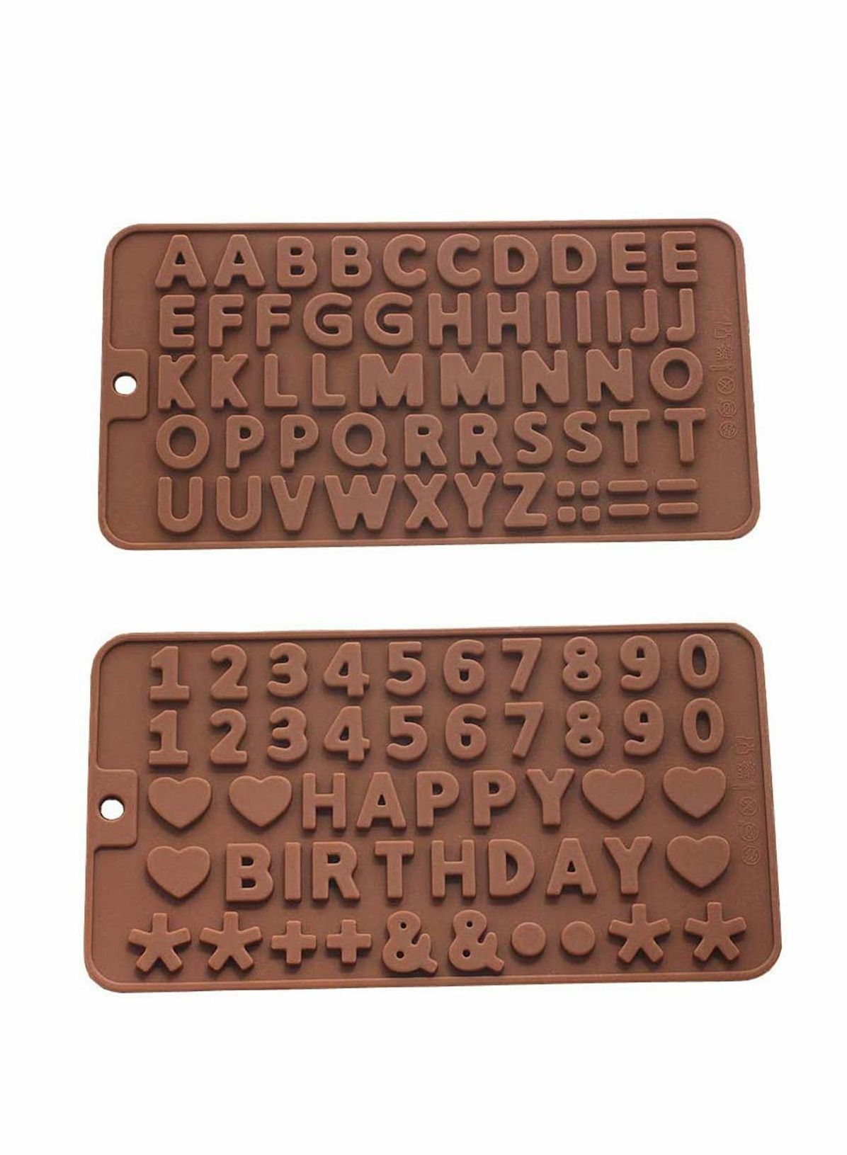 Alphabet Letter Number Cookie Press Stamp Embosser Cutter Fondant Moul –  Slink Quiet