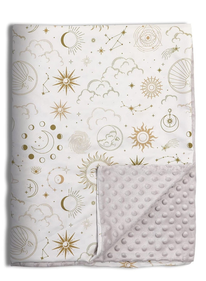 Y&D Baby Blankets Unisex Newborn, Super Soft Comfy Blankets, for Toddler Nursery Bed Stroller Crib Shower Gifts 30 x 40 Inch  - Image 1