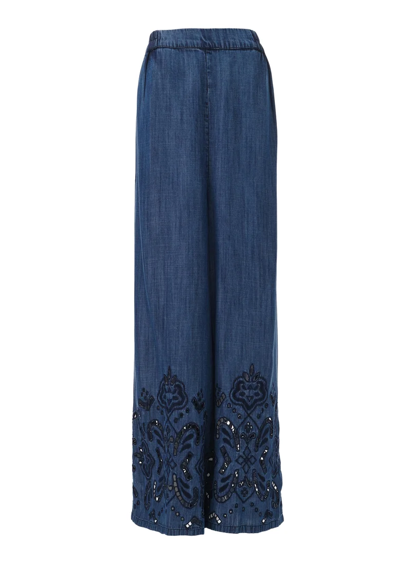 leem  Wide-Leg Trousers for Women | Best Price UAE