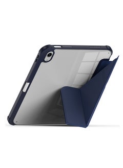 Terra Cover for iPad Terra Mini 6/2021 with smart pen holder, slim smart cover with kickstand, blue/transparent  - Image 2