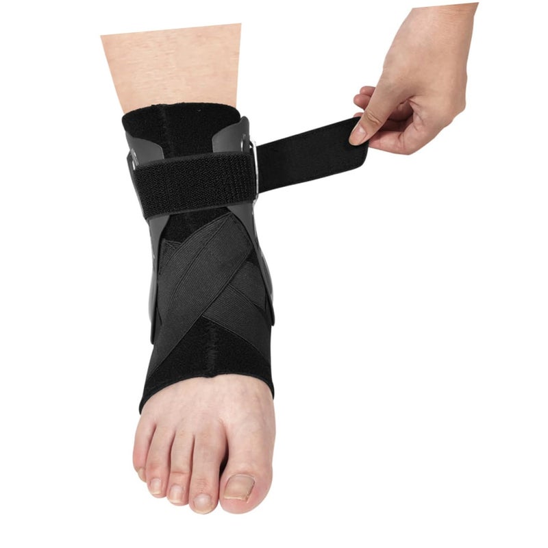 Kisangel Fixed Polyester Ankle Brace Breathable Elastic Support for Running Basketball Tennis - Image 4