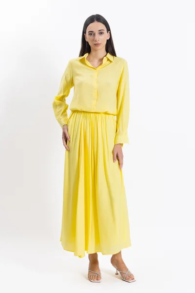 SHAPES TEXTURED SKIRT SET