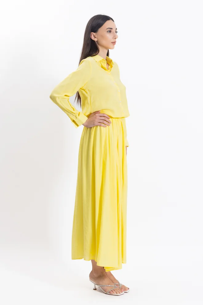 SHAPES TEXTURED SKIRT SET