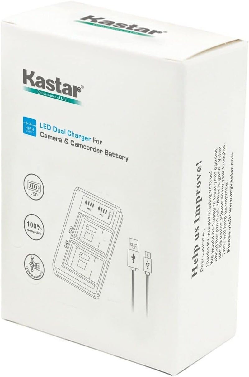 Kastar Kastar LTD2 USB Battery Charger Replacement for Leica BPSCL4 16062 Rechargeable LithiumIon Battery Leica BCSCL4 Charger Leica S Leica Q2 Leica SL Series Leica SL Typ 601 Camera  - Image 4
