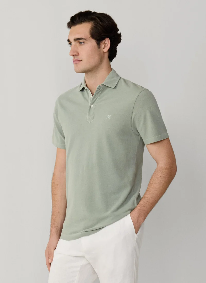 Hackett  Classic Fit Short Sleeve Pique Polo for Men | Best Price UAE