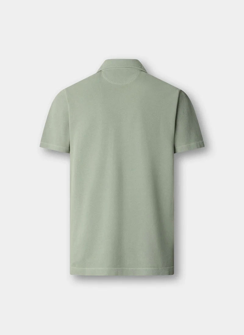 هاكيت Classic Fit Short Sleeve Pique Polo