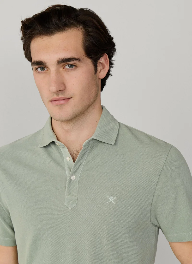 Hackett  Classic Fit Short Sleeve Pique Polo for Men | Best Price UAE