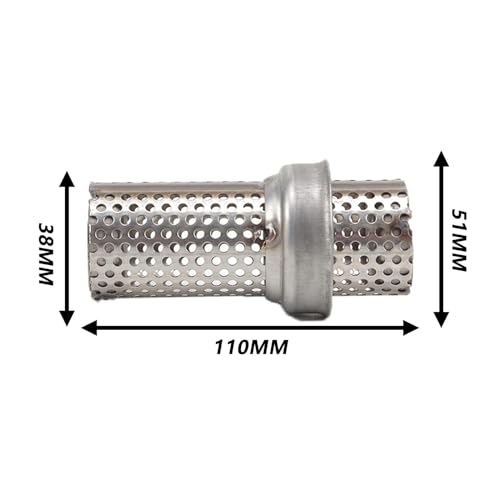 LKV Motorcycle DB Killer 51mm Universal Muffler Silencer Baffle Removable Noise Eliminator Compatible with Harley Moto Guzzi Honda Kawasaki Suzuki Yamaha Cruiser Scooter - Image 4