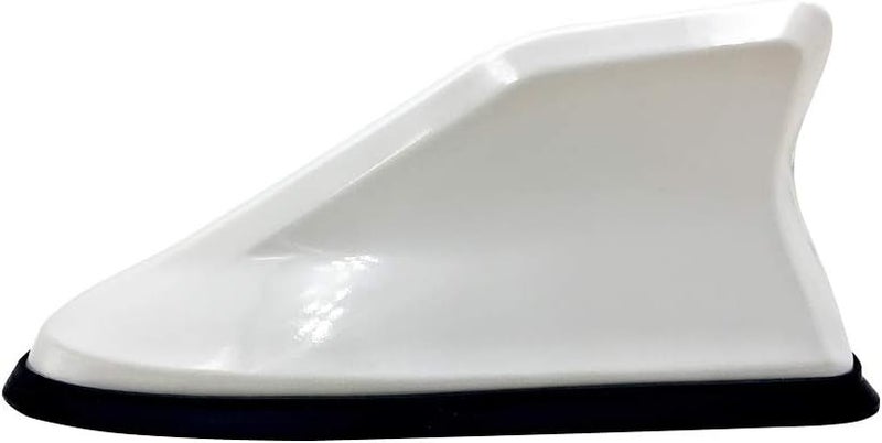 idain Universal Car Roof Mounted Shark Fin Antenna - White - Image 3