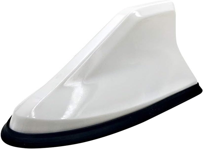 idain Universal Car Roof Mounted Shark Fin Antenna - White - Image 4
