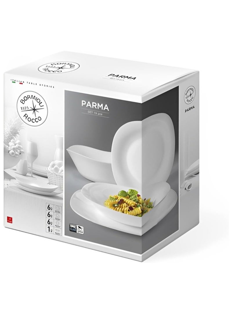Rocco Arcopal 19-piece Spanish dinner set - Rocco Parma - Image 3