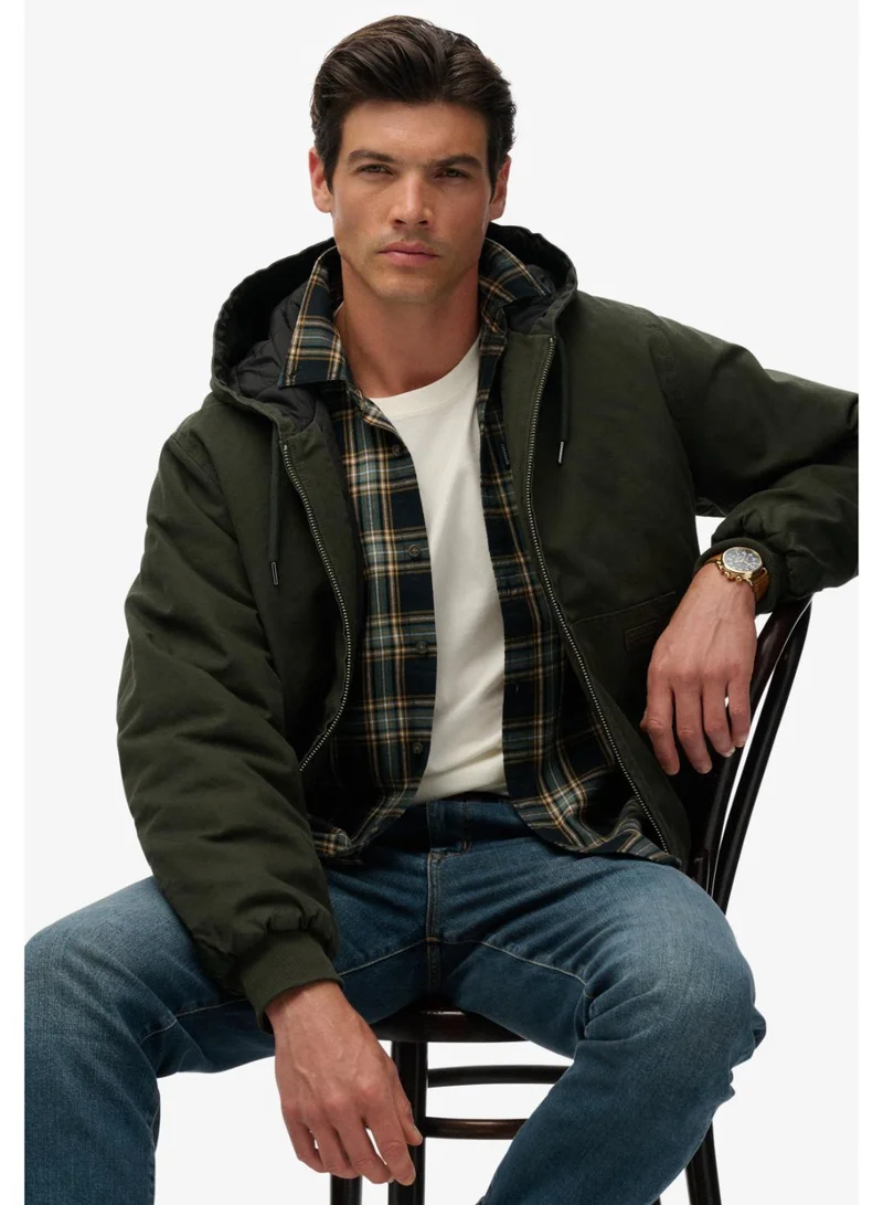 Superdry Canvas Surplus Hooded Jacket