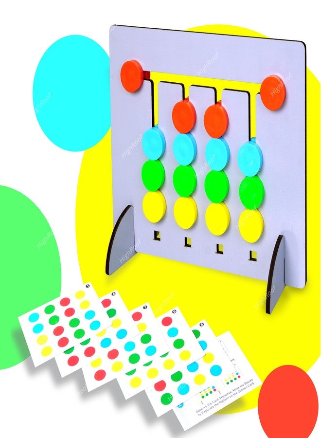 HighRoof Wooden Montessori Puzzle Plastic Blocks Games for Kids Toys for Children Educational & Learning Toy for Kids, Girls & Boys (Wooden Montessori) - Image 4