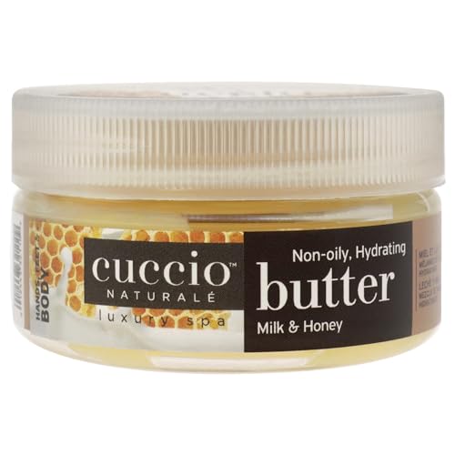 Cuccio Naturale Butter Babies - Ultra-Moisturizing, Renewing, Smoothing Scented Body Cream - Deep Hydration For Dry Skin Repair - Formulated With All Natural Ingredients - Milk & Honey - 1.5 Oz - Image 4