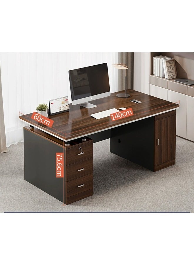 Executive Office Desk and Multifunction Computer Table 140 CM