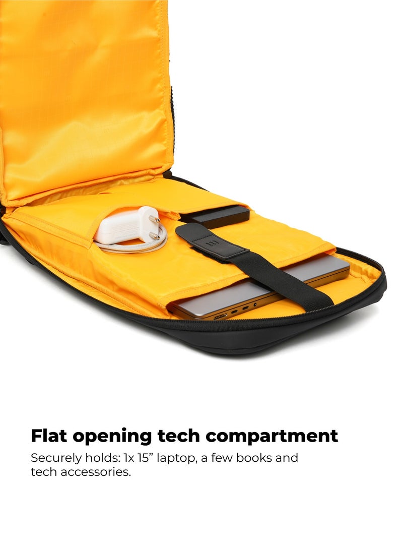 موكوبارا للتجارة ذ.م.م حقيبة ظهر ترانزيت متوسطة  سم بسعة  لتر متعددة الاستخدامات للجنسين من النايلون المقاوم للماء مع جيب للأمتعة تتسع حتى لابتوب  بوصة كريبتو - Image 4