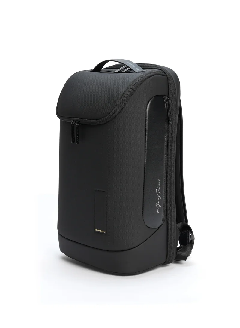The Transit Backpack Medium 42cms - 20L Multipurpose Unisex Premiun Water Resistant Nylon Backpack with Luggage Sleeve Fits Upto 15'' Laptop (Crypto)