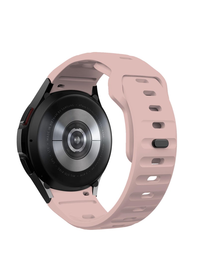 Y&D For Samsung Galaxy Watch6 5 4 Wavy Buckle Silicone Strap - Image 3