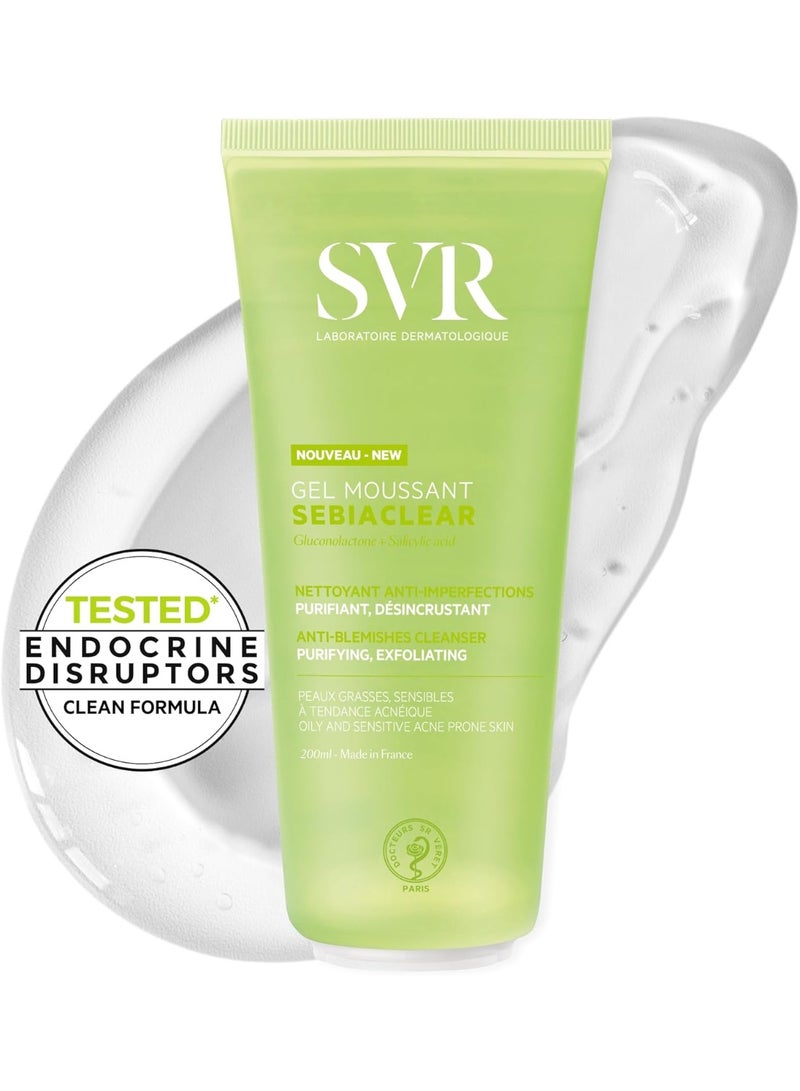 SVR Sebiaclear Gel Moussant 200ml - Image 1