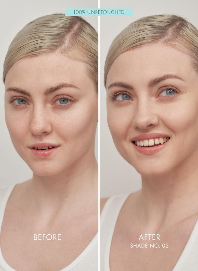 SWEED - Glass Skin Foundation | Long-Lasting Fluid Formula | Hydrate, Moisturize, Lift, Plump, Protect | Vegan, Cruelty-Free, Clean Beauty (02 LIGHT N) - Image 2