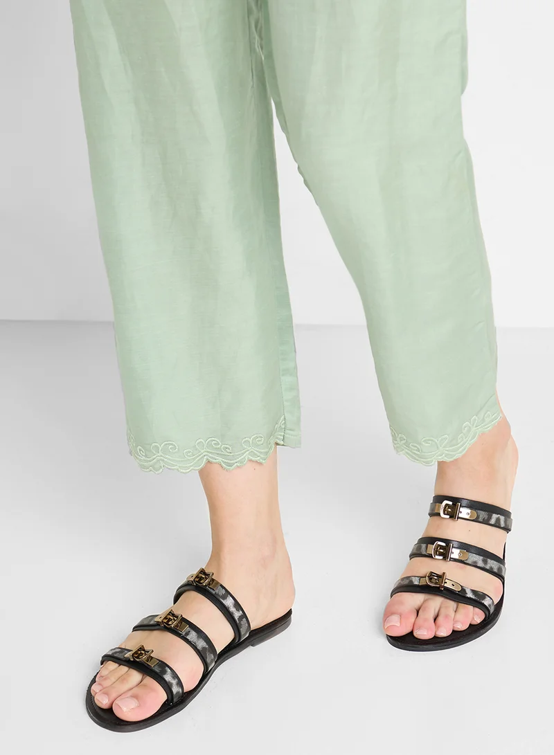 ELLA Triple Strap Casual Sandal