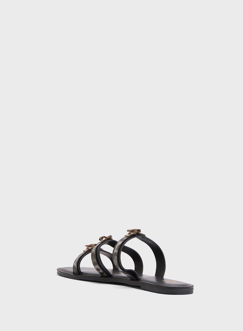 ELLA Triple Strap Casual Sandal  - Image 2