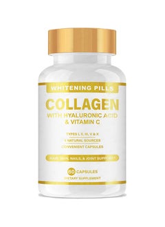 Collagen skin whitening collagen pills vitamin c ,60 Tablets 