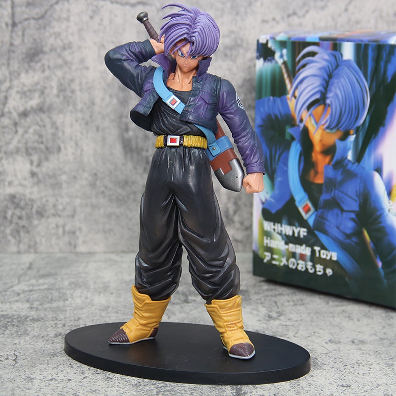 Dragon Ball Z Trunks Super Saiyan Action Figure with Sword - Image 1