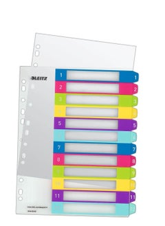 LEITZ Index Print. WOW A4 PP 1-12 coloured  - Image 1
