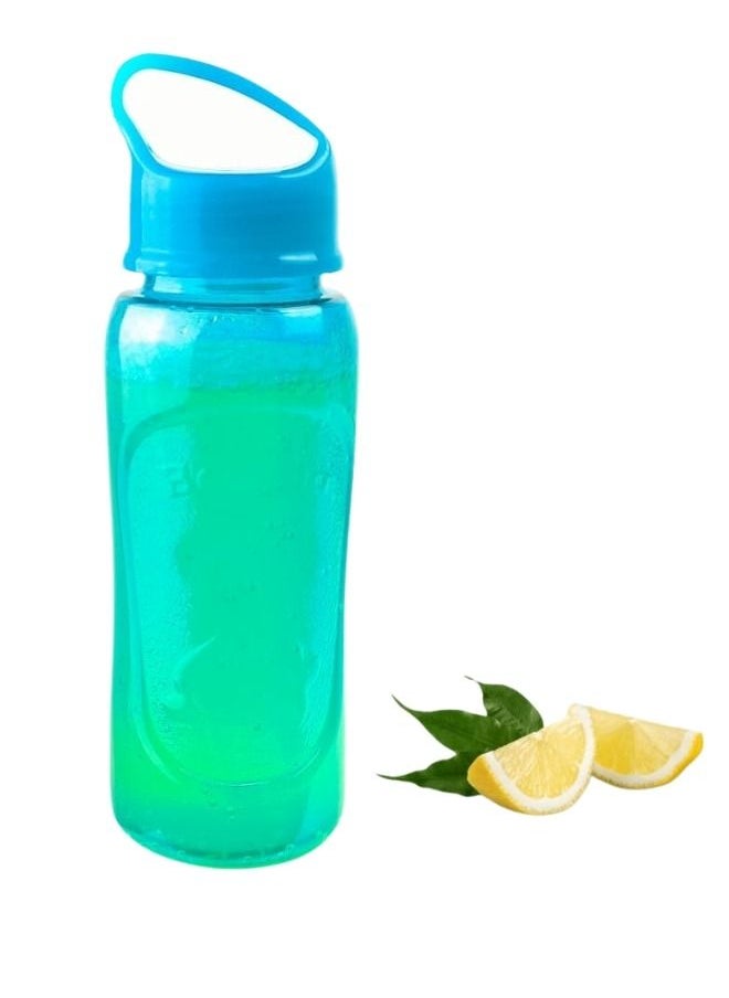 Banana Baby juice bottle 400 Ml-Turquoise  - Image 1