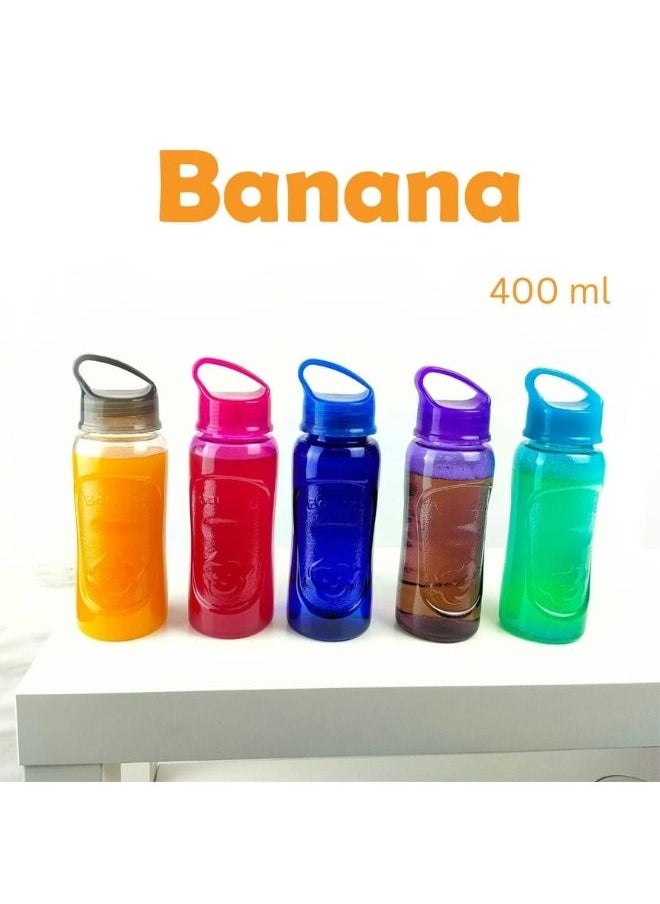 Banana Baby juice bottle 400 Ml-Turquoise  - Image 3