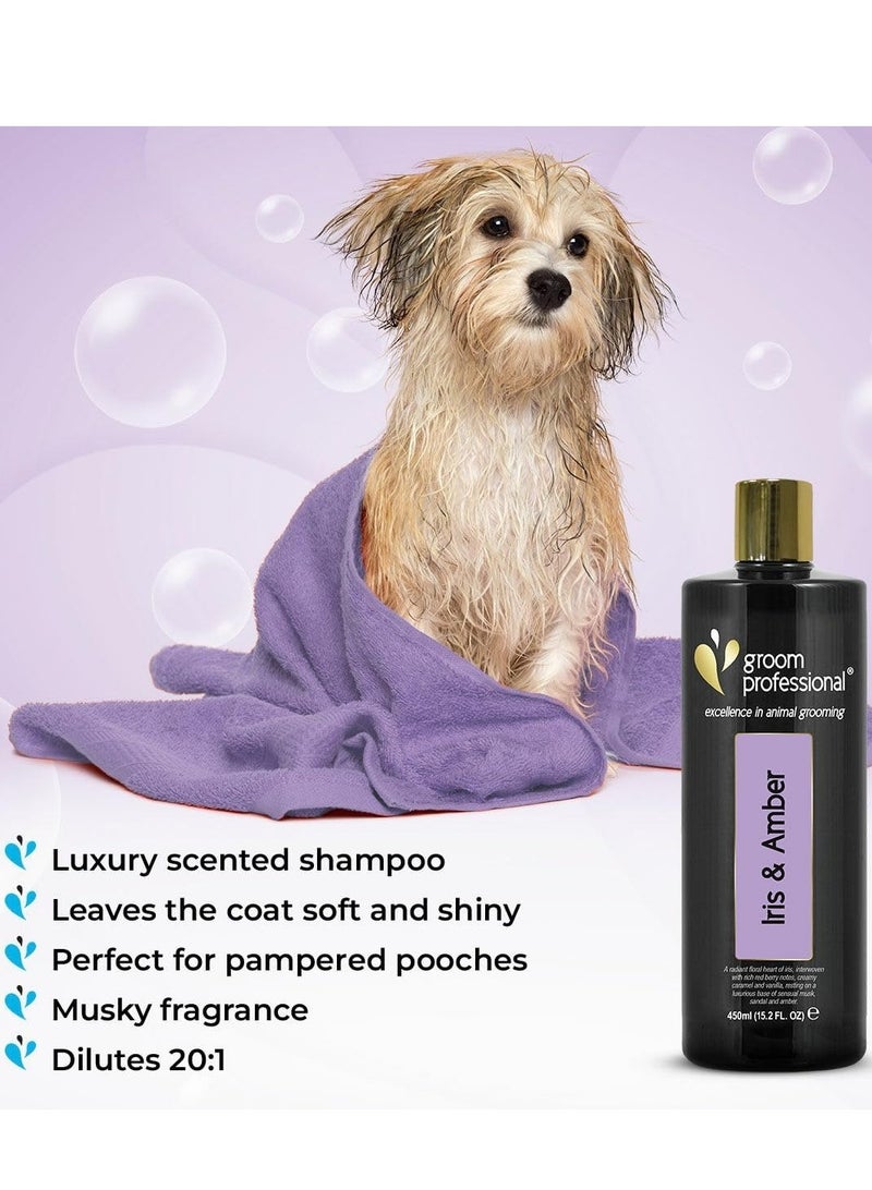 Groom Professional Irish & Amber Shampoo 450 ml - Image 4