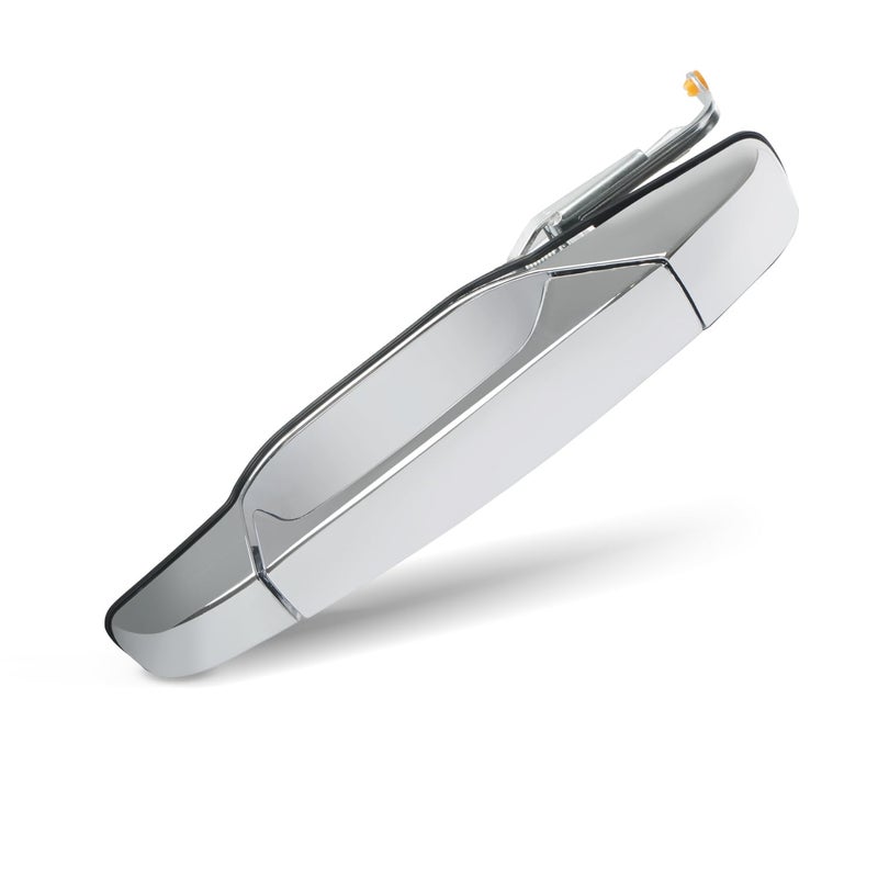BELKEBIR Exterior Chrome Door Handle Rear Left Driver Side Compatible with 20072014 Chevy Silverado Suburban Avalanche Tahoe GMC Sierra Yukon Cadillac Escalade Replace 15915659 20954849 22738725 25890289 - Image 3