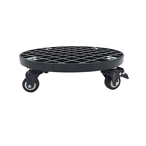 Xedragony Planter Caddy Heavy Duty Plant Stand with Locking Wheels Outdoor Indoor 17 Inch 600 Lbs Capacity - Image 2