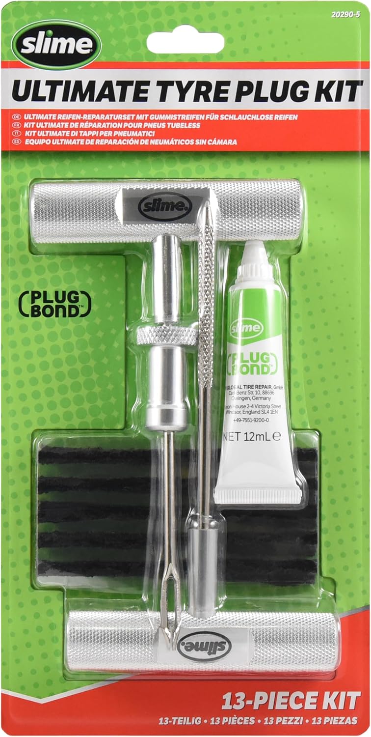 Slime 20290-5 Tire Plug Kit, Ultimate Reamer Plugger Set All-round unified build - Image 1