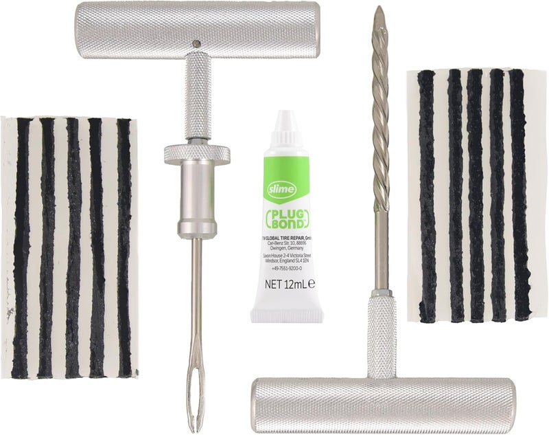Slime 20290-5 Tire Plug Kit, Ultimate Reamer Plugger Set All-round unified build - Image 2