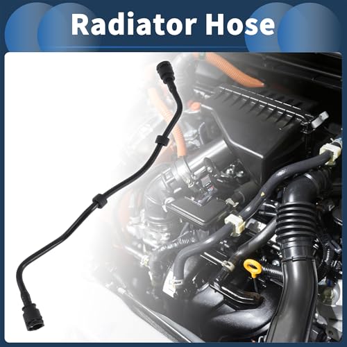 INFINAUTO Radiator Hose Heater Hose No17128602668 for BMW M550i XDrive 44L 20182019 Black Plastic 1 Pc Cooler Cooling Water Pipe Good Sealing - Image 3