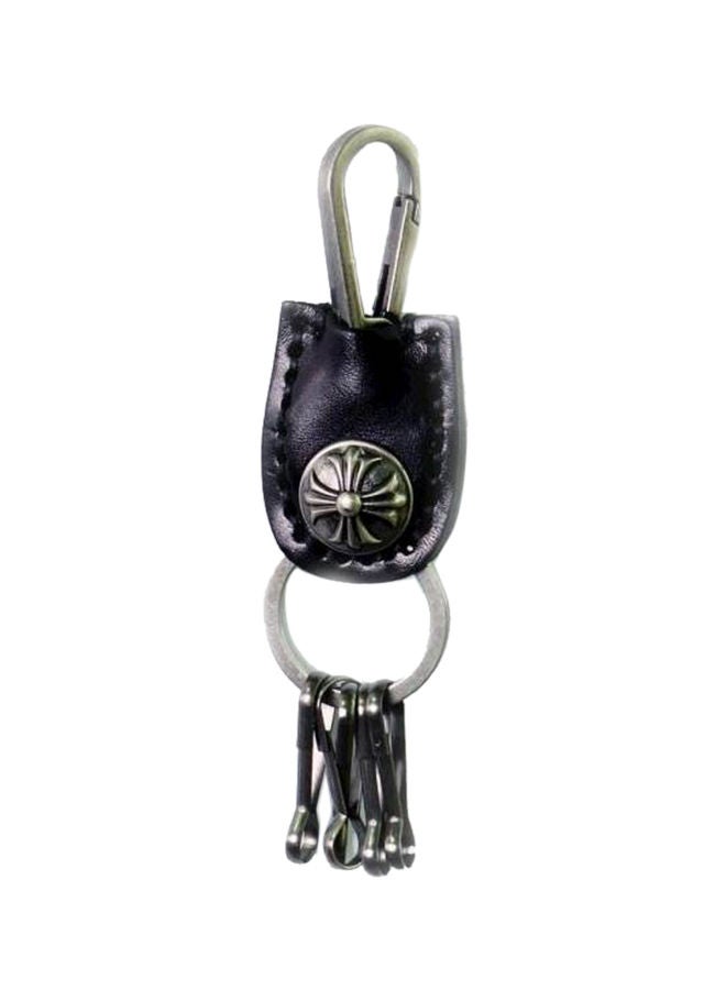 NIBEMINENT Antique Leather Key Chain