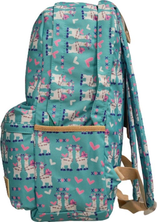 KAUKKO Lama Turquoise Backpack K1326  - Image 1