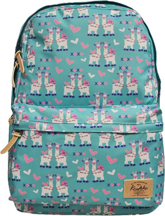 KAUKKO Lama Turquoise Backpack K1326  - Image 2