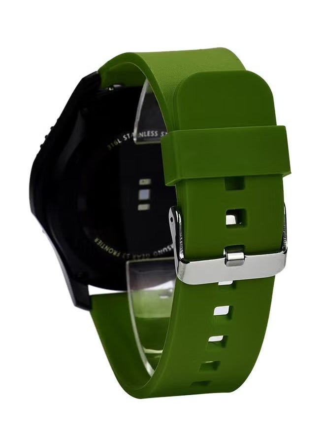 Ozone Replacement Strap For Samsung Gear S3 Smart Band Green 