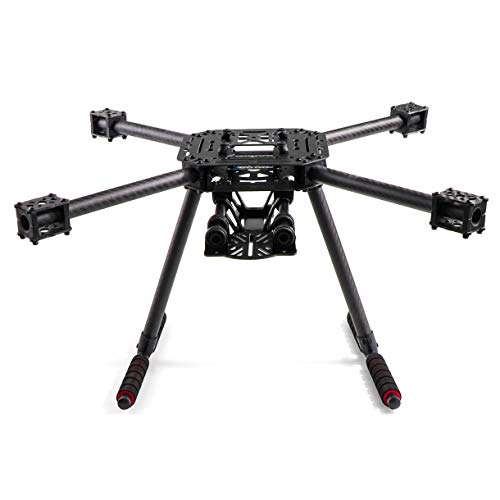 FPVKing 500-X4 500mm Carbon Fiber Center Plate Quadcopter Frame Kit Upgrade S500 SK500 F450 with Fixed Landing Gear - Image 1