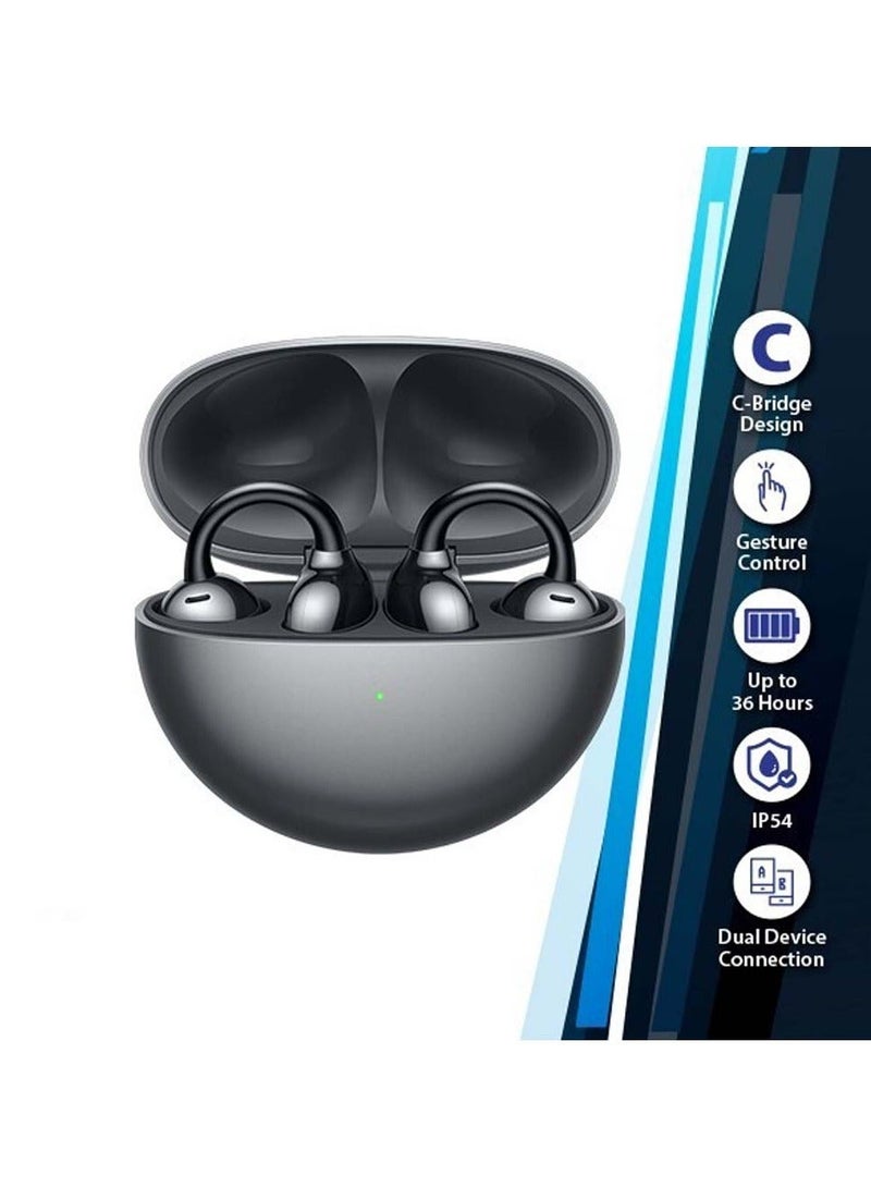 Oteeto OT14 Wireless Earbuds with Touch Control & Bluetooth 5.4  Powerful 13mm Drivers & Microphone - Image 2