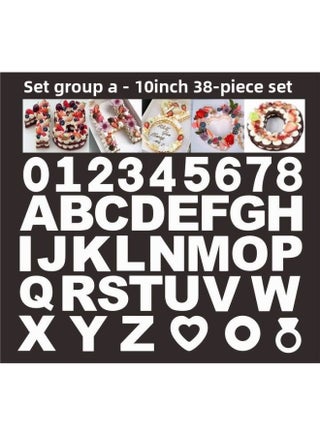 Instagram-famous Number Heart Cake Molds 4-inch 6-inch 8-inch 10-inch 12-inch 14-inch 16-inch English Letter Cake Molds-Specifications:10-inch 38-piece Set - pzsku/Z73745BDB8CE52F1EE24EZ/45/1747908508/ef9141fc-b71f-4470-945f-37910c628dcb