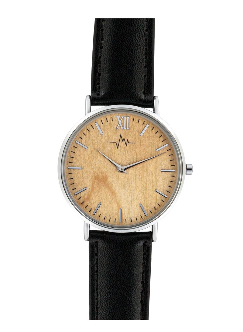 Andreas Osten Andreas Osten Ladies Analog Watch with Black Leather Band, AO-171 
