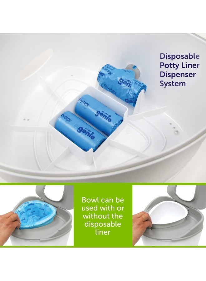 Playtex Baby Potty Genie Liner Refill Bags 2 Pack, Blue - Image 4