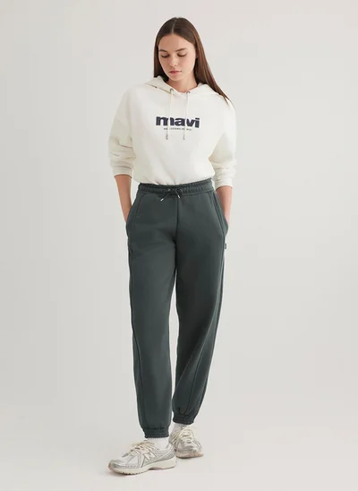 MAVI Green Basic Sweatpants